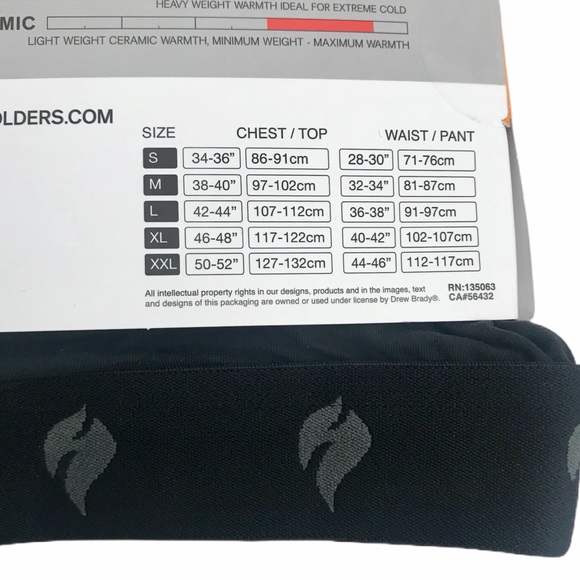 Thermal Pants Base Layer Warm Heat Holders Size XXL - Picture 7 of 7